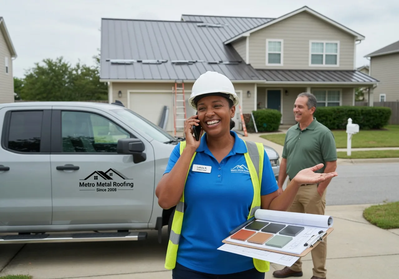 Storm Damage Metal Roof Repair in Hardenville, MO
